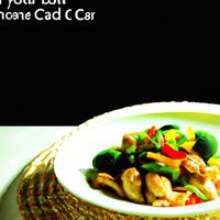 Grilled chicken stirfry