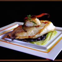 Grilled chilean sea bass