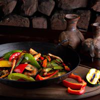 Grilled fajita vegetables