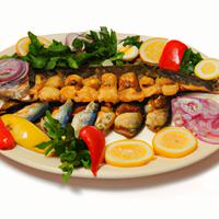 Grilled fish mix