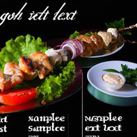 Grilled fish skewer
