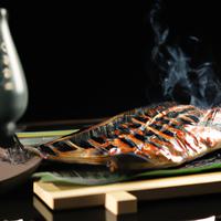 Grilled hamachi kama