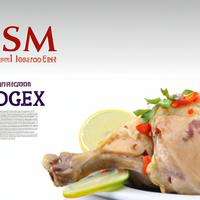 Grilled lean chicken thigh