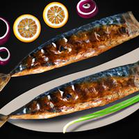 Grilled mackeral