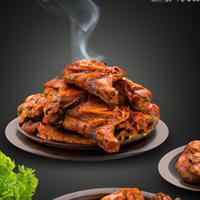 Grilled thigh chicken
