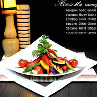 Grilled vegetable salad