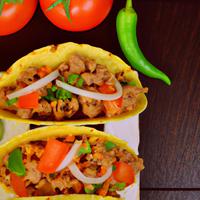Ground turkey taco