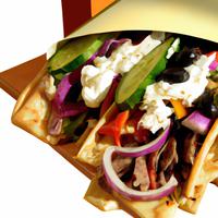 Gyro veggie parthenon grill