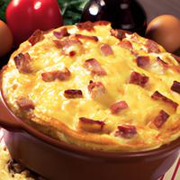 Ham and cheese casserole