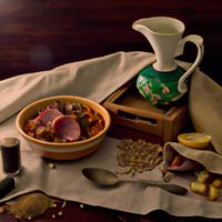 Ham and lentil stew