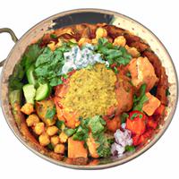 Harrisa chicken bowl from cava