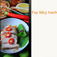 Hello fresh sweet thai chili pork filet
