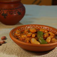 Homemade butter bean stew
