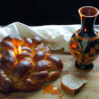 Homemade challah