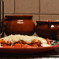 Homemade enchiladas