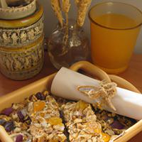 Homemade granola bar