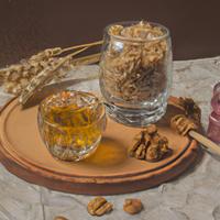 Honey and nut shredded wheat