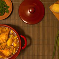 Hot chicken stew