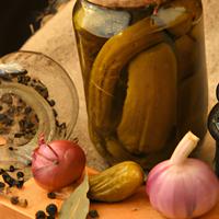 House made pickles