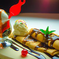 Ice cream pastry