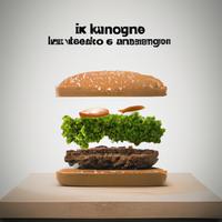 Impossible whopper burger no cheese