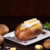 Jacket potato with butter