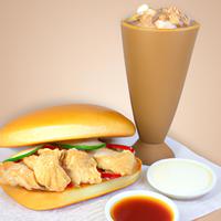 Jollibee chicken sandwhich