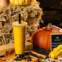 Juiceland pumpkin spice smoothie