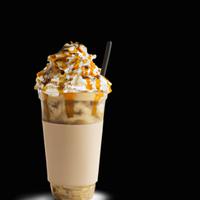 Large caramel frappe