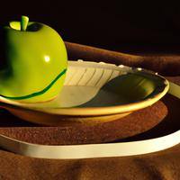 Large green apple