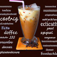 Large iced vanilla coffee