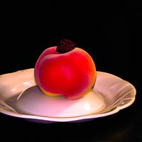 Large peach