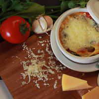 Lasagna vegetable soup