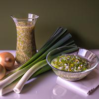 Leek vinaigrette