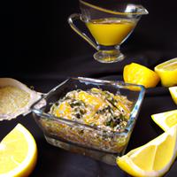 Lemon sesame vinaigrette