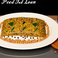 Lentils rice cake