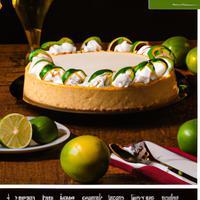 Lime cheesecake