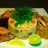 Loco rice with chicken