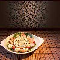Lotus root salad