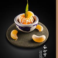 Mandarin orange fruit cup