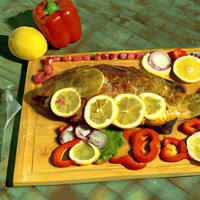 Marinated snapper