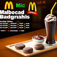 Mc donalds chocolate shake large