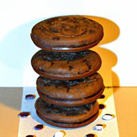 Mcdonalds three chocolate chip cookies