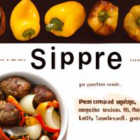 Meatball peppers
