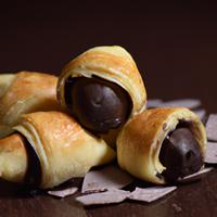 Mini chocolate crossiant
