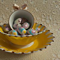Mini chocolate easter eggs