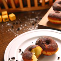 Mini chocolate filled donut