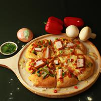 Momo mia pizza veg