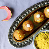 Moong dhal ladoo