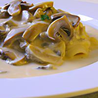 Mushroom alfredo sauce